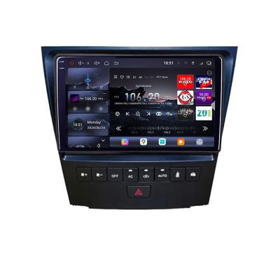 Navigatie Lexus GS-04 2004-2011 Edotec Kit- GS-04 8 core QLED 2K 16+512GB 360 Android Waze USB Navigatie Internet Youtube Radio