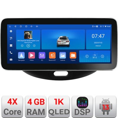 Navigatie Hyundai I10 2007-2013 Edotec 4+64 12.3 inch Incell 1K android Wifi 5Ghz gps internet  KIT-i10-2007