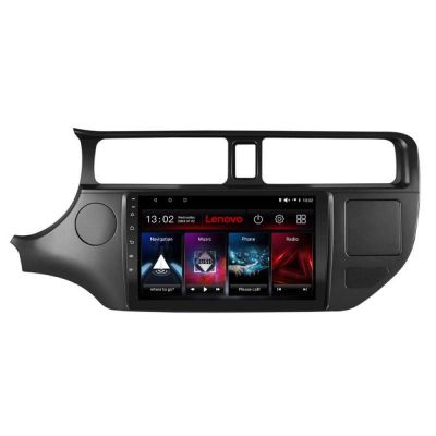 Navigatie Kia Rio 2011-2014 Lenovo Kit-rio-11 8 core QLED 2K 4+64 360 Android Waze USB Navigatie Internet Youtube Radio