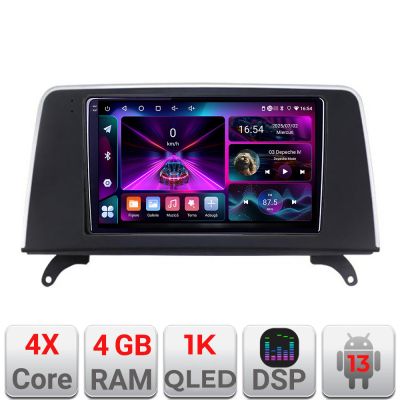 Navigatie BMW X5 X6 2009-2014 CIC  4+32 InCell Display 1K Android Waze USB Navigatie Internet Youtube Radio Kit-x5-cic+EDT-E209-RK