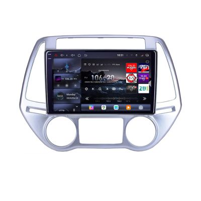 Navigatie Hyundai I20 2011-2014 manual si automat Android radio gps internet 8 core QLED 2K 16+512GB 360 Edotec