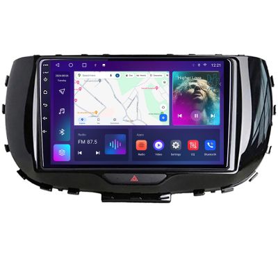 Navigatie Kia Soul 2020- B-soul Android Ecran QLED octa core 4+64 carplay android auto kit-soul+EDT-E309V3