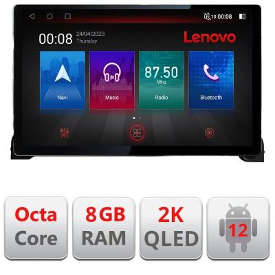 Navigatie Peugeot 5008 2016-2020 N-5008 ecran 13" 2K 8+128 Android Waze USB Navigatie 4G 360 Toslink Youtube Ra