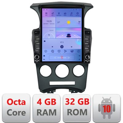 Navigatie Kia Carens 2006-2012 clima automata Android radio gps internet  Octa Core 4+64 LTE KIT-carens-2006+EDT-E709