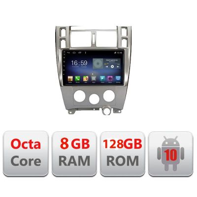 Navigatie Hyundai Tucson Manual F-1001 Octa Core cu Android Radio Bluetooth Internet GPS WIFI DSP 8+128GB 4G