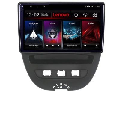 Navigatie Citroen C1 Peugeot 107 Toyota Aygo 2005-2014 Android radio gps internet 8 core QLED 2K 8+256 360 Lenovo v2