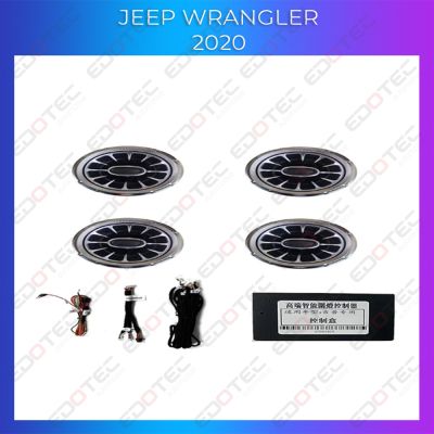 Lumini ambientale Jeep Wrangler 2020 guri de ventilatie controlabile din telefon AMB-JP-WRANGLER-2020-VENTS