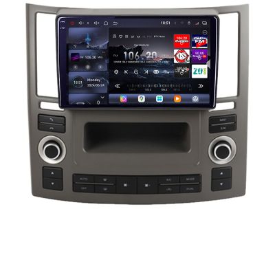 Navigatie Infiniti FX45 2007-2009 Android radio gps internet 8 core QLED 2K 16+512GB 360 fx45-old+EDT-E209 Edotec