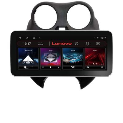 Navigatie Nissan Micra 2010-2014 Lenovo PRO 8+256 12.3 inch qled android 4G DSP gps internet  KIT-micra2010