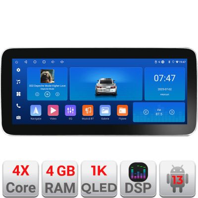 Navigatie Audi A4 B6 K-050 Edotec 4+64 12.3 inch Incell 1K android Wifi 5Ghz gps internet
