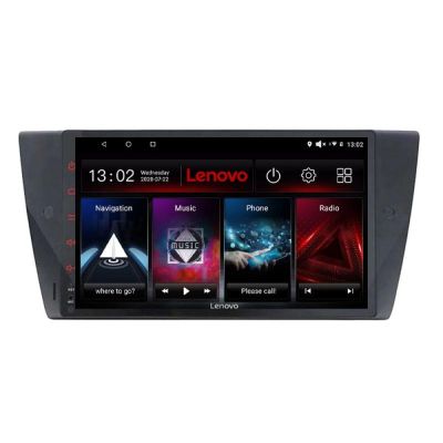 Navigatie BMW Seria 3 E90 Lenovo Kit-095 8 core 6+128 GB Android Waze USB Navigatie Internet Youtube Radio