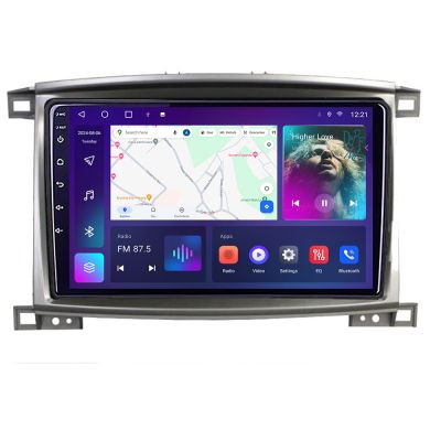 Navigatie Toyota Land Cruiser L100 2002-2008 B-L100 Android Ecran QLED octa core 4+64 carplay android auto KIT-l100+EDT-E309V3