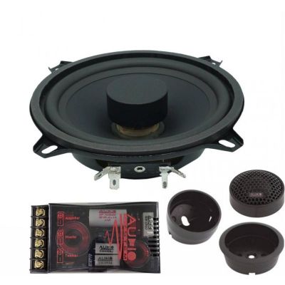 Set 2 Difuzoare componente, Audio System R 130 FLAT EVO2, 80 watts, 130 mm, 5,25", 3 ohm, FLAT LINE