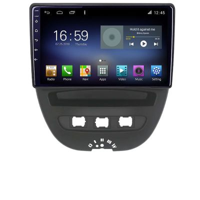 Navigatie Citroen C1 Peugeot 107 Toyota Aygo 2005-2014 Android radio gps internet  Octa Core 8+128 LTE KIT-C1+EDT-E610 v2
