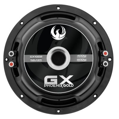 Subwoofer pasiv fara incinta Phoenix Gold GX10D4, 400 watts rms, 2 x 4 ohm