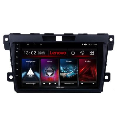 Navigatie Mazda CX-7 2009 Lenovo Kit-097 8 core QLED 2K 8+256 360 Android Waze USB Navigatie Internet Youtube Radio