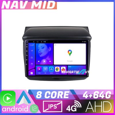 Navigatie Mitsubishi L200 2006 2014 KIT 094 EDOTEC-LITE Android Ecran 720P Octa Core 4 64 Carplay