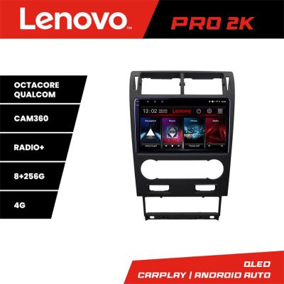 Navigatie Ford Mondeo 2004-2007 Lenovo Qled 2K Octa Core 8+256 360 DSP carplay android auto radio gps internet kit-mondeo2004-v2+PRO-2K-9-8+256