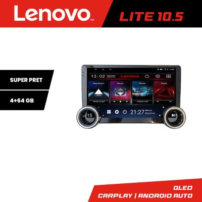 Navigatie CHRYSLER Jeep Manual Kit-202 Lenovo  8 core 4+64 10.5 inch Incell 1K android Wifi 5Ghz gps internet  C v1