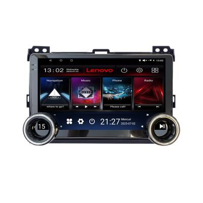 Navigatie Toyota Prado 2007- Lenovo 8 core 4+64 10.5 inch Incell 1K android Wifi 5Ghz gps internet