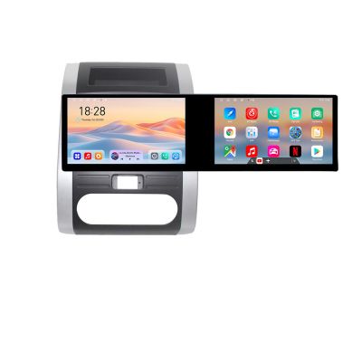 Navigatie Nissan X-trail old Kit-001 Edotec 2 ecrane  8 core 4+128 21.6 inch Incell android Wifi 5Ghz gps internet