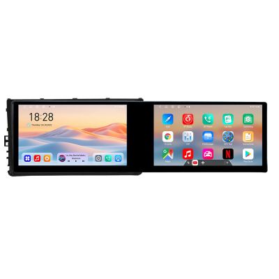 Navigatie Toyota Corolla 2017-2018 Kit-AURIS-2017 Edotec 2 ecrane  8 core 4+128 21.6 inch Incell android Wifi 5Ghz gps internet 32