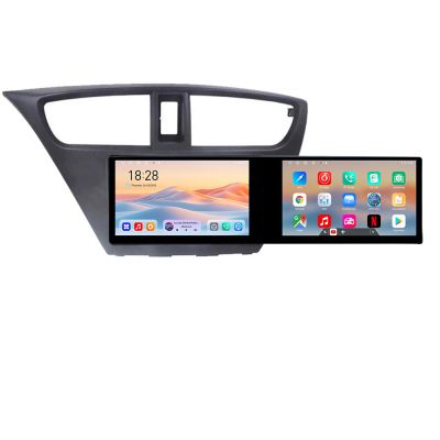 Navigatie Honda Civic 2012-2016 Kit-civic Edotec 2 ecrane  8 core 4+128 21.6 inch Incell android Wifi 5Ghz gps internet a