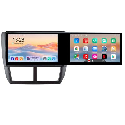 Navigatie Subaru Forester 2007-2013 Kit-SU01 Edotec 2 ecrane  8 core 4+128 21.6 inch Incell android Wifi 5Ghz gps internet