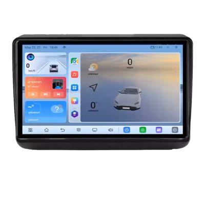 Navigatie Jeep Grand Cherokee 2014-2019 C-JGG Android 8 Core 2.2 Ghz 8+128 Qled 1K ADAS 4G LTE GPS 360 KIT-JGG+EDT-E409V3