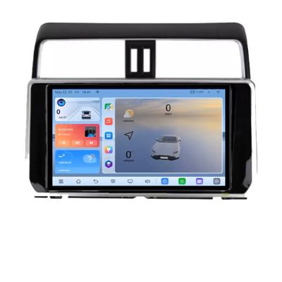 Navigatie Toyota Prado J150 2018- C-1065 Android 8 Core 2.2 Ghz 8+128 Qled 1K ADAS 4G LTE GPS 360 KIT-1065+EDT-E410V3