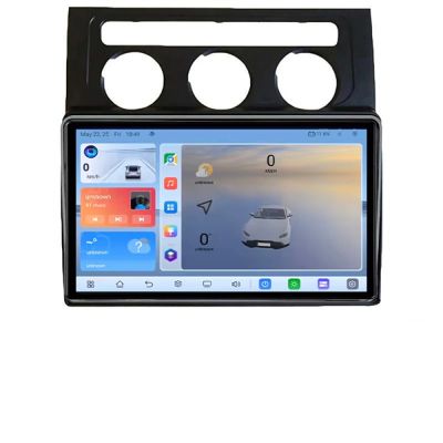 Navigatie VW Touran 2003-2009 clima automata C-touran2 Android 8 Core 2.2 Ghz 8+128 Qled 1K ADAS 4G LTE GPS 360 kit-touran2+EDT-E410V3