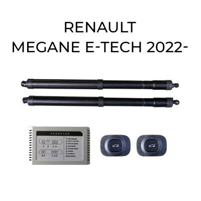 Sistem de ridicare și închidere portbagaj automat din buton și cheie Renault Megane E-Tech 2022-