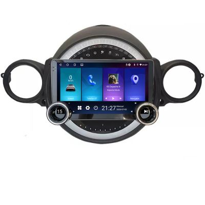 Navigatie Mini 2007-2011 Edotec 4+64 10.5 inch Incell 1K android Wifi 5Ghz gps internet