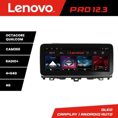 Navigatie Honda Accord 2019-2022 Lenovo Qled 12.3 inch Octa Core 4+64 360 DSP ADAS carplay android auto radio internet Kit-+PRO-12.3-4+64+KIT-10-9