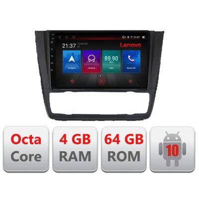 Navigatie BMW Seria 1 E87 E-bmw117 Octa Core cu Android Radio Bluetooth Internet GPS WIFI DSP 4+64GB 4G RESIGILAT
