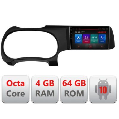 Navigatie Hyundai I10 2020 E-i10 Octa Core cu Android Radio Bluetooth Internet GPS WIFI DSP 4+64GB 4G RESIGILAT