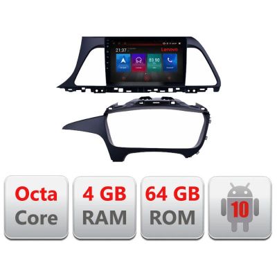 Navigatie Hyundai Sonata E-417 Octa Core cu Android Radio Bluetooth Internet GPS WIFI DSP 4+64GB 4G RESIGILAT