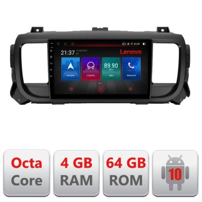 Navigatie Citroen Jumpy Toyota Proace Peugeot Traveller E-jumpy16 Octa Core cu Android Radio Bluetooth Internet GPS WI v3 RESIGILAT