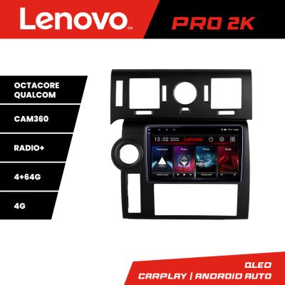 Navigatie Hummer H2 2002-2008 Lenovo 8 core QLED 2K 4+64 360 Android Waze USB Navigatie Internet Youtube Radio