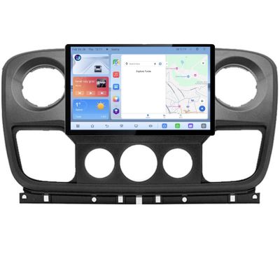 Navigatie dedicata Opel Movano, Renault Master 2010-2021 Edonav ecran 13" 1K 4+64 Android Waze USB Navigatie 4G 360 Toslink Yotube V1