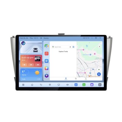 Navigatie dedicata Toyota Avensis 2009-2015 N-TY12 Edonav ecran 13" 1K 4+64 Android Waze USB Navigatie 4G 360 Toslink Youtube