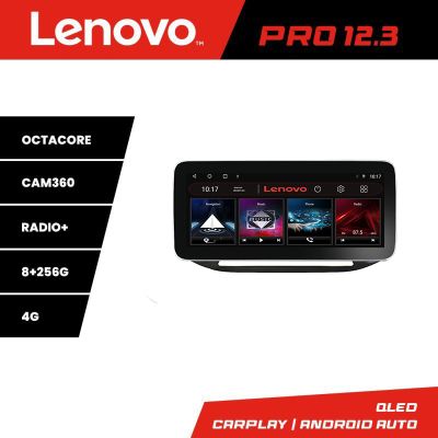 Navigatie Fiat Doblo 2015-2018 K-DOBLO15 Lenovo PRO 8+256 12.3 inch qled android 4G DSP gps internet