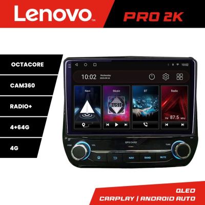 Navigatie dedicata Ford Fiesta 2020- Lenovo Qled 2K Octa Core 4+64 360 DSP carplay android-auto gps PRO-2K-9-4+64