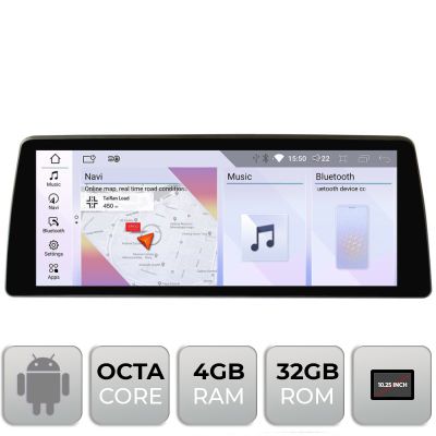 Navigatie BMW Seria 3 F30 2011-2015 NBT Android ecran 10.25" 4+32 4G BT