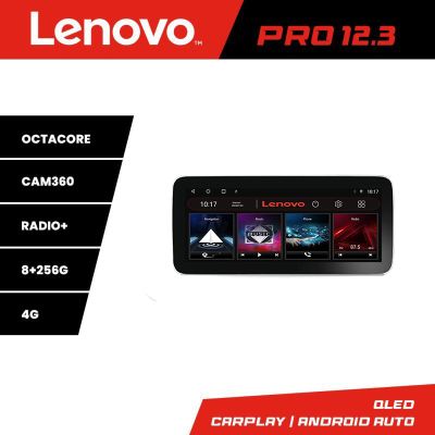 Navigatie Mazda 3 2009-2014 K-034 Lenovo PRO 8+256 12.3 inch qled android 4G DSP gps internet  8Core