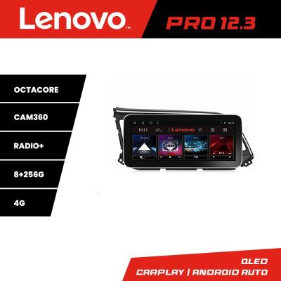 Navigatie Hyundai Elantra 2018- K-1581 Lenovo PRO 8+256 12.3 inch qled android 4G DSP gps internet
