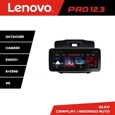 Navigatie Isuzu D-Max K-2234 Lenovo PRO 8+256 12.3 inch qled android 4G DSP gps internet  8Core