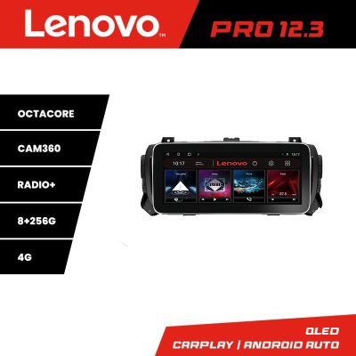 Navigatie Citroen Jumpy Toyota Proace Peugeot Traveller Lenovo PRO 8+256 12.3 inch qled android 4G DSP gps internet v3