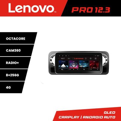 Navigatie Mercedes Sprinter 2018- Lenovo PRO 8+256 12.3 inch qled android 4G DSP gps internet  Kit-sprinter
