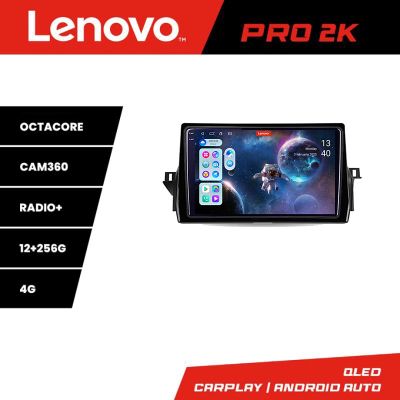 Navigatie Toyota Camry 2021- Lenovo Kit-camry2021 8 core QLED 2K 12+256 360 Android Waze USB Navigatie Internet Youtube Radio